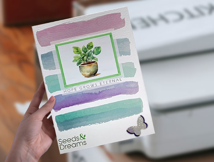 Handmade Plantable Greeting Card with Wildflower Seeds - Eco-Friendly Gift