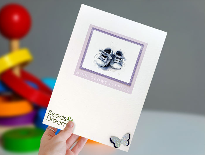 Handmade Plantable Greeting Card with Wildflower Seeds - Eco-Friendly Gift