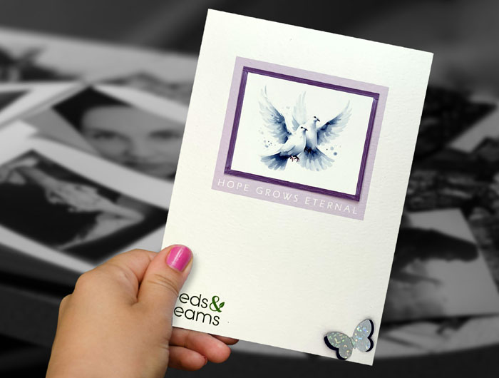 Handmade Plantable Greeting Card with Wildflower Seeds - Eco-Friendly Gift