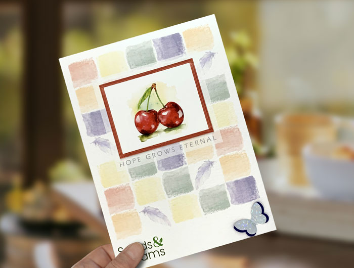 Handmade Plantable Greeting Card with Wildflower Seeds - Eco-Friendly Gift